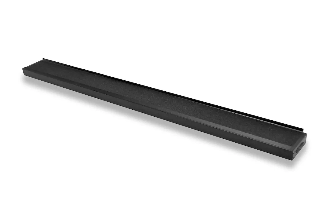 92389419 – ROMIK USA Running Board, Anodized Black Aluminum Unlighted 500 Pound Capacity With Mounting Bracket/ Hardw...